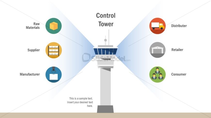 Management Concept Control Tower
