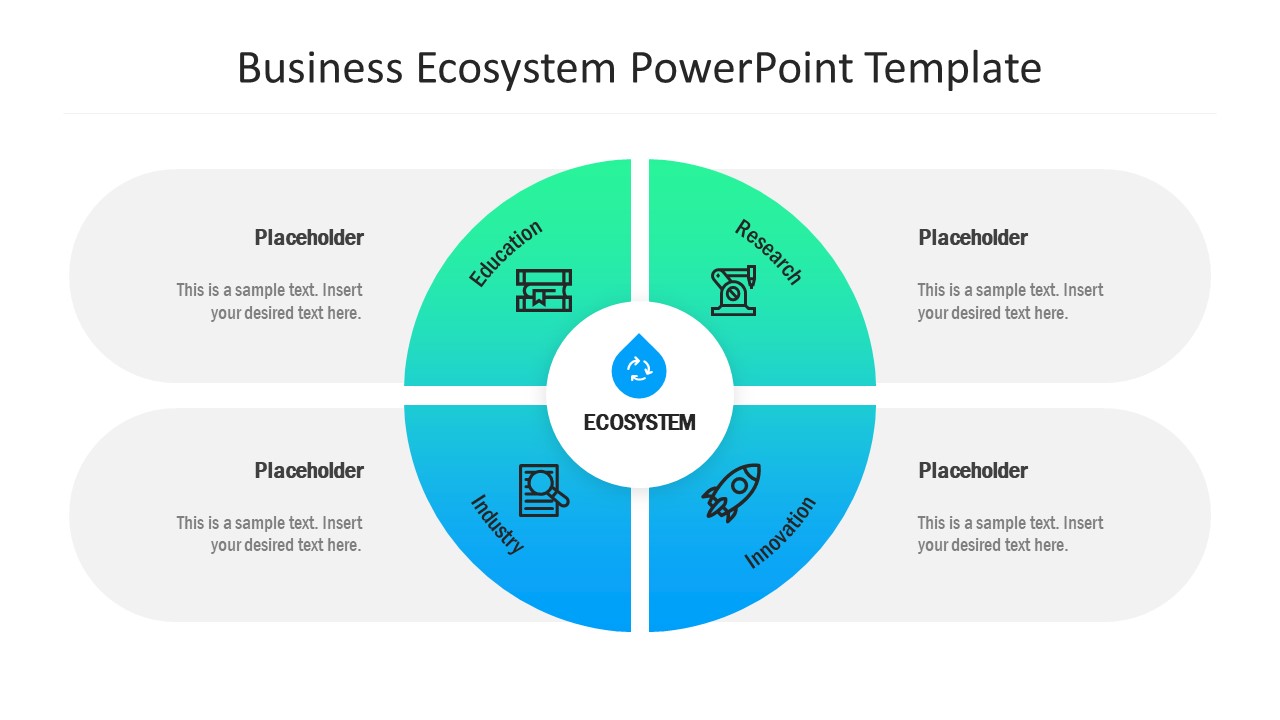 Business PowerPoint Diagram for Organization