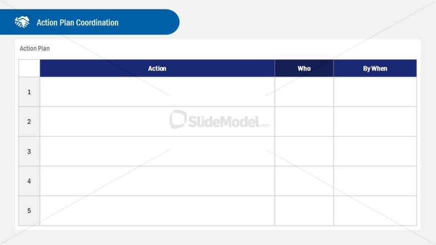 PowerPoint Action Plan Template