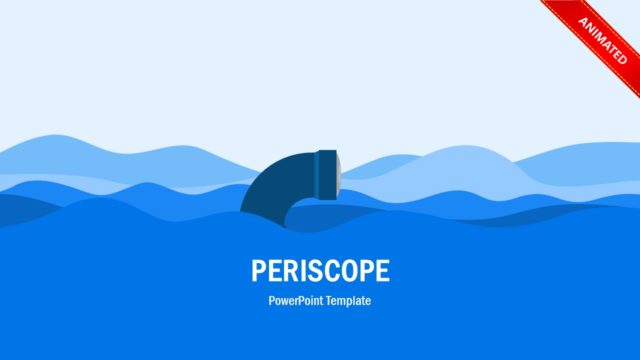 Periscope PowerPoint Submarine Animated