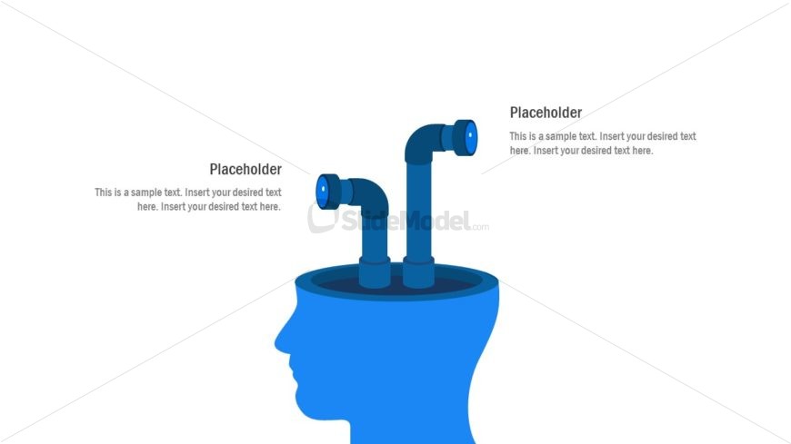 Slide of Human Head and Periscope