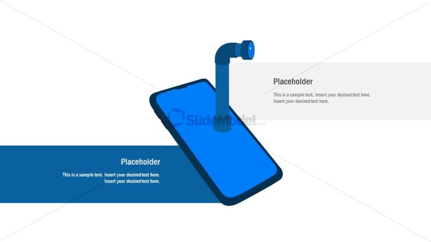 Blue Smart Phone and Periscope