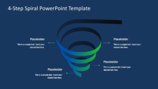 Ribbon Style Spiral Template