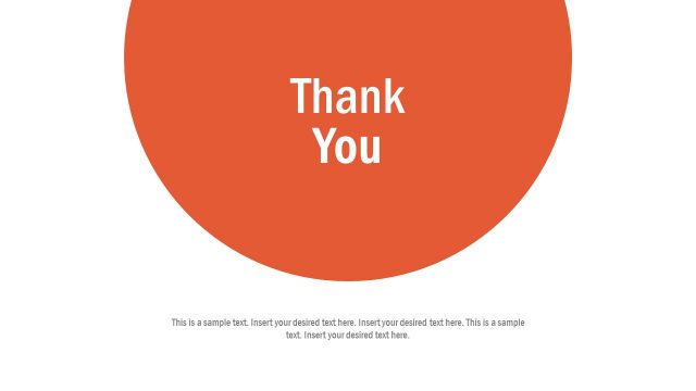 Thank You Note PowerPoint Slide