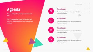 Agenda PowerPoint Bullet List Template