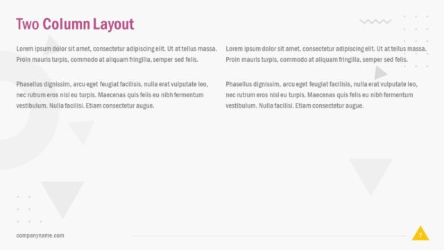 Two Content Plasma PowerPoint