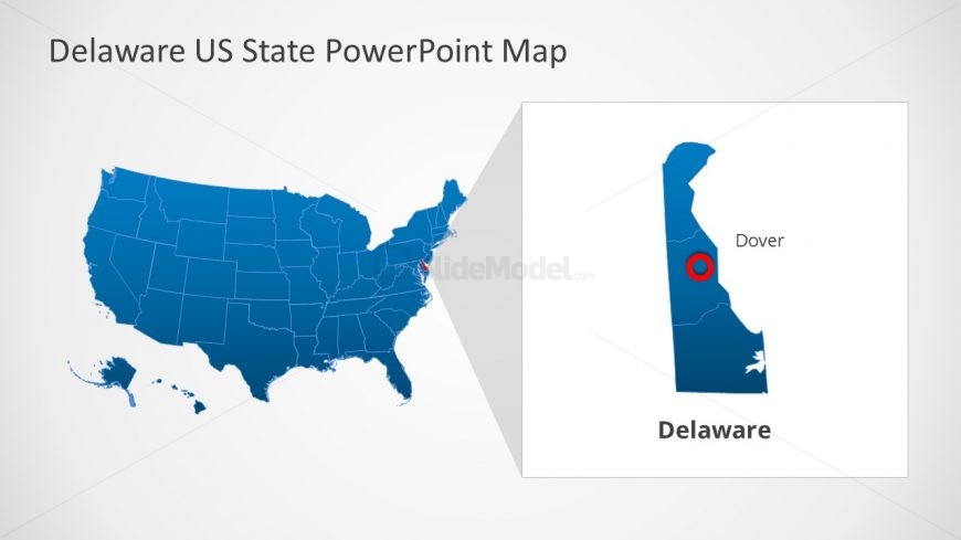 Presentation of United States Map