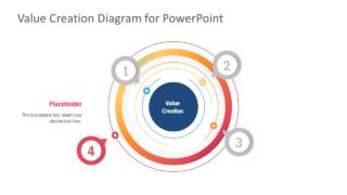 Infographic 4 Steps Circular Diagram