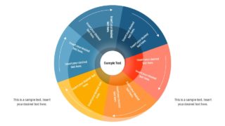 6 Steps Circular Process Diagram