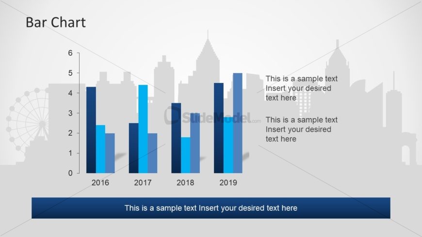 Data Chart for Statistics in PowerPoint