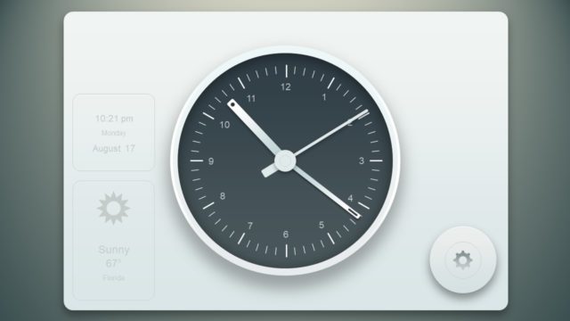 Animated PowerPoint Timer Analog Clock