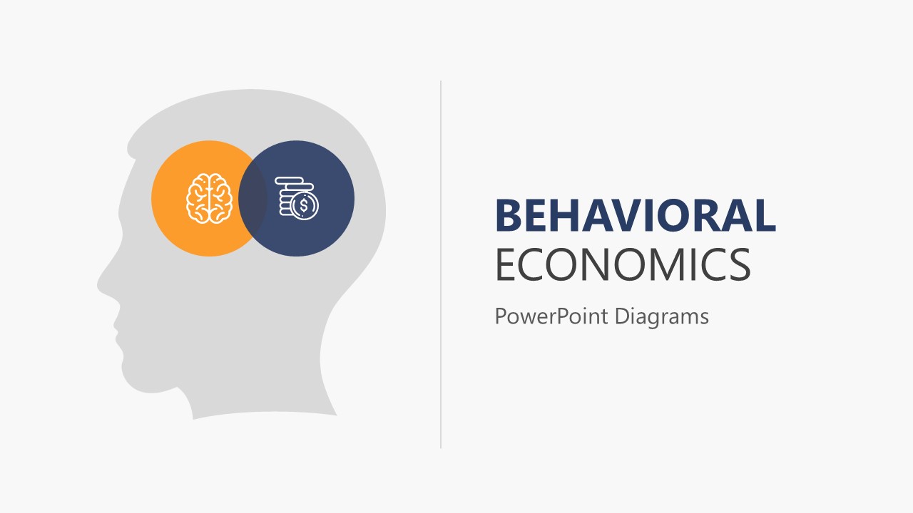 Title Slide for Behavioral Economics Diagrams PPT Template 