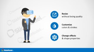 Virtual Reality Illustration PowerPoint