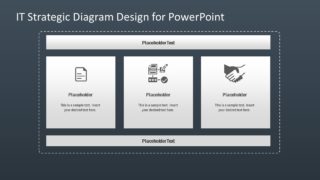 Flat Template IT Strategy Diagram