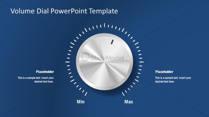 Presentation of Volume Dial Template