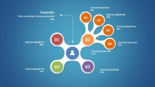 Tree PowerPoint Diagram Fidget Spinner