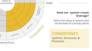 Slide of Denison Model Consistency Section 