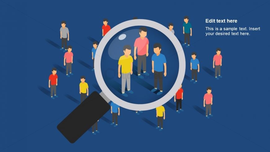 Flat Clipart Customers PowerPoint