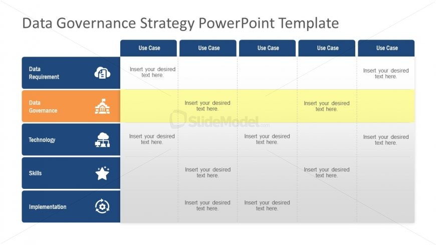 Presentation Data Governance Matrix 