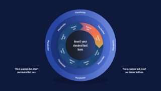 Editable Multi-Layer 2 Segment Circular Diagram 