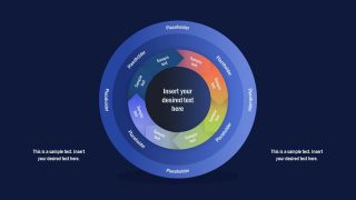 Editable Multi-Layer 6 Segment Circular Diagram 