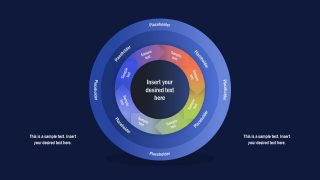 Editable Multi-Layer 8 Segment Circular Diagram 