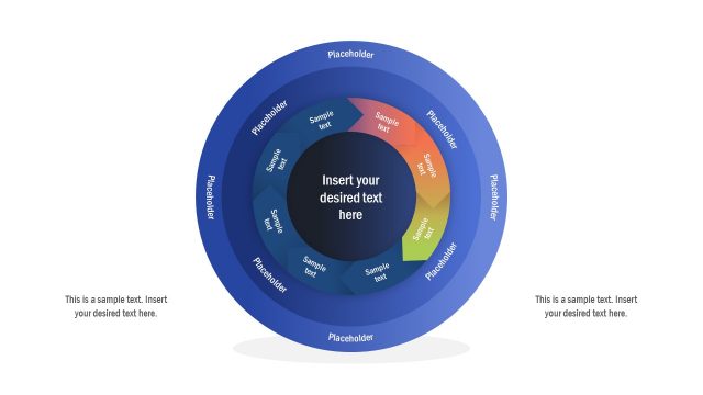 Inner Circular Chevron Step 3 PPT
