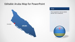 Caribbean Island Country Map