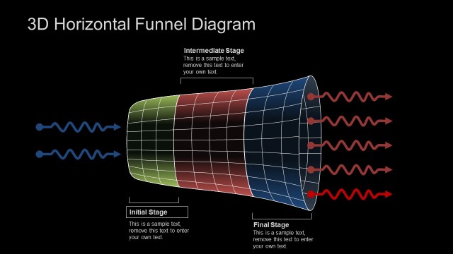Layered Funnel Diagram for PowerPoint