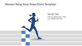 PowerPoint Racing Presentation Finish Line