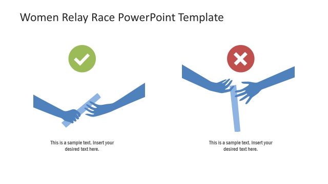 Baton Holding Technique Template