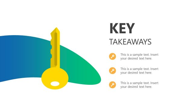 Key Takeaways Slide Template for PowerPoint