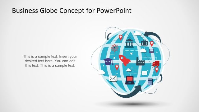 Globe Clipart PPT Slide For Business