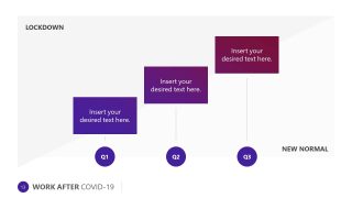 PowerPoint 3 Quarters Chart 