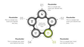 PPT Diagram Template for Process Cycle 