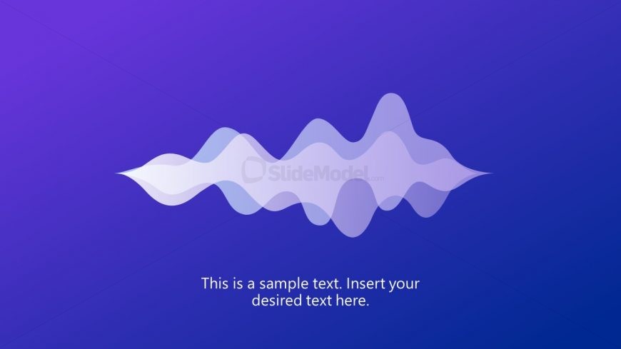 Signal Illustration of Voice Recognition 