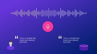 Presentation of Infographic Voice Assistant 