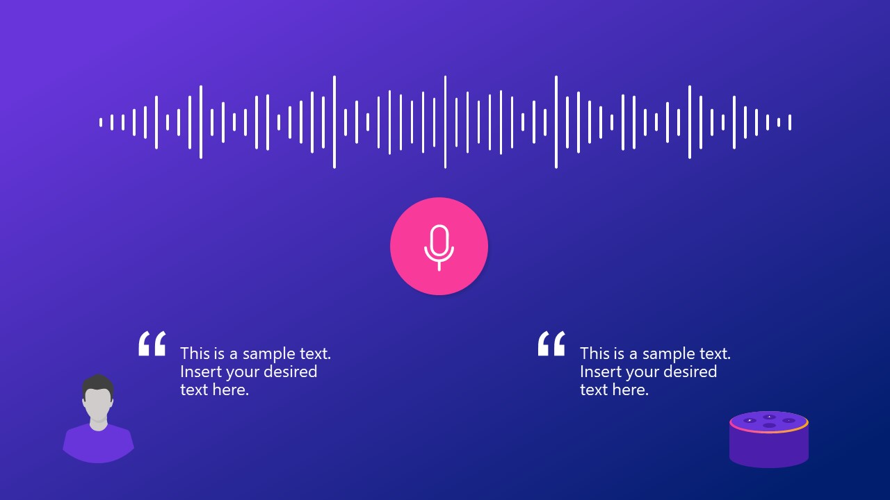 Voice Assistant Technology PowerPoint - SlideModel