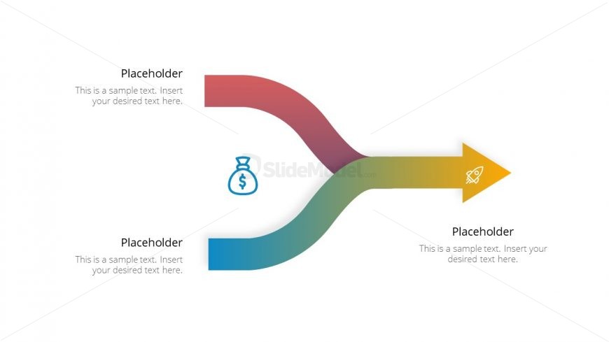 2 Way Process Diagram Template 