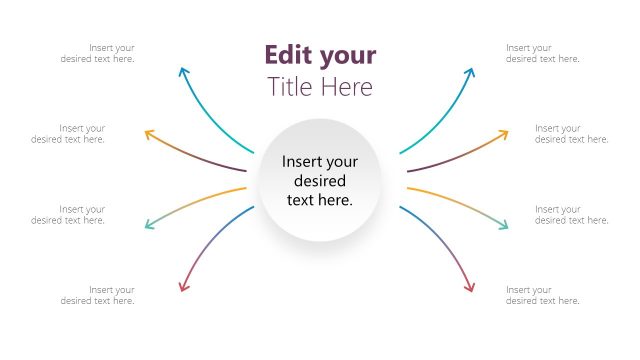 2 Ways 8 Steps Arrow PowerPoint