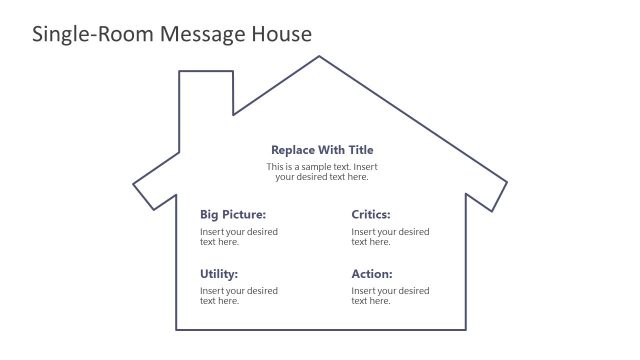 Single Room Message House Template