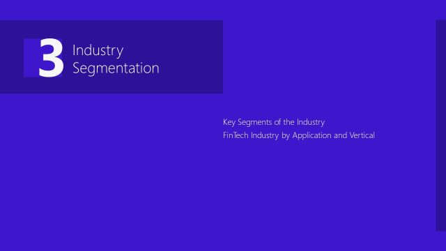 Fintech Industry Segmentation PowerPoint