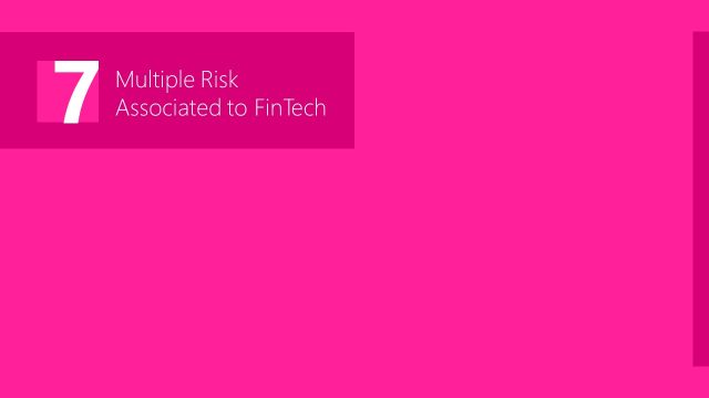 PowerPoint Multiple Risk Associated to FinTech