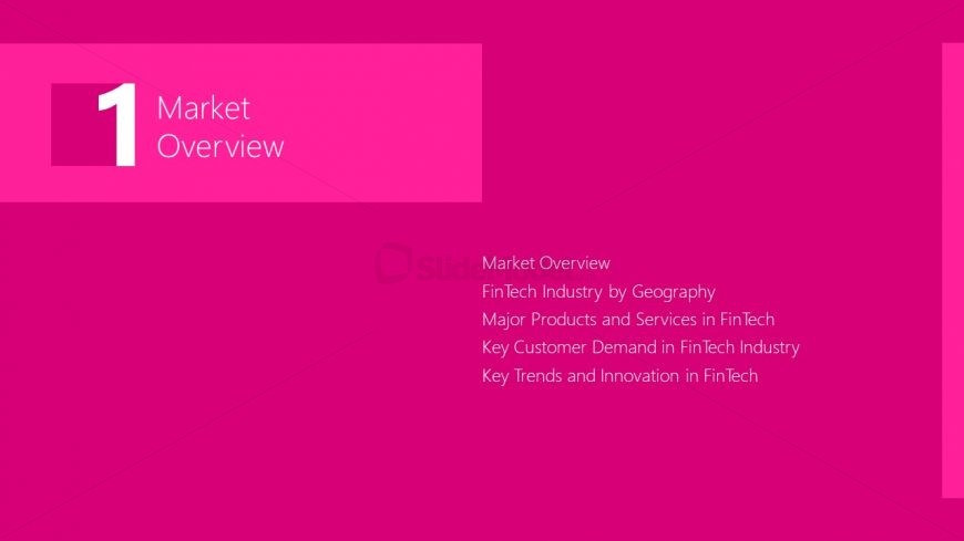 Presentation of Market Overview FinTech