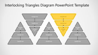 5 Triangles 3 Layers Diagram 