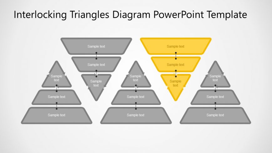 5 Triangles 3 Layers Diagram