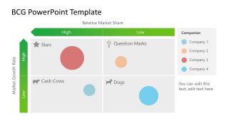 Framework of BCG Matrix Template