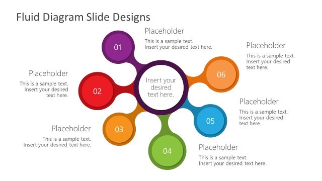 Fluid Diagrams Slide Designs Infographic Template