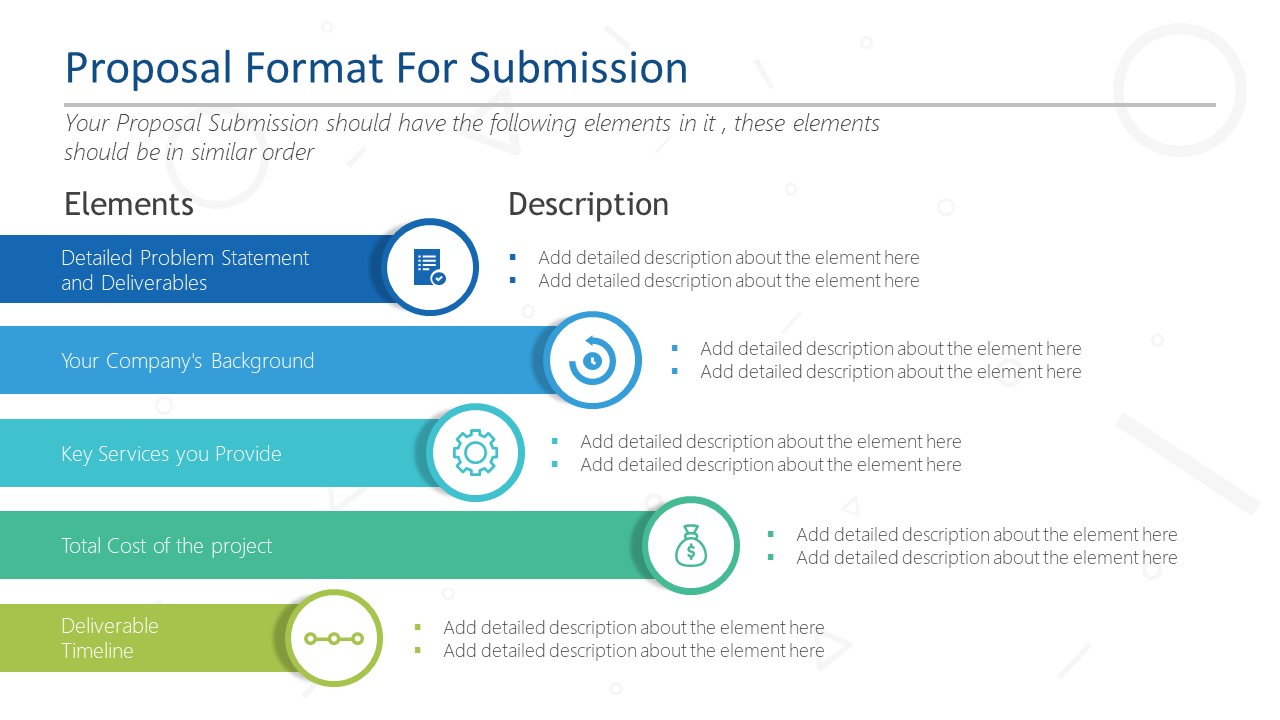 request for proposal presentation