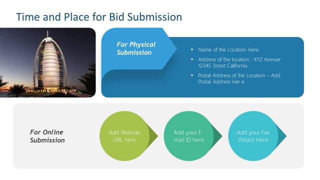 Slide for Time and Place of RFP